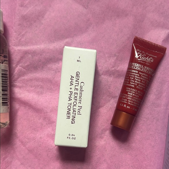 skincare set bundle!cleanser,toner, 2 eye creams, serum, moisturizer.sample&full - Picture 5 of 16